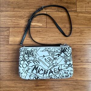 Graffiti Crossbody Bag by Michael Kors